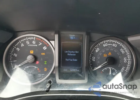 2021 Toyota Tacoma Double Cab from USA, damaged, VIN 3TMCZ5AN6MM386677